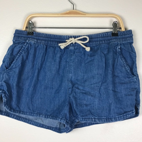 aerie Pants - 3/$20 Aerie Chambray Pull On Jean Shorts